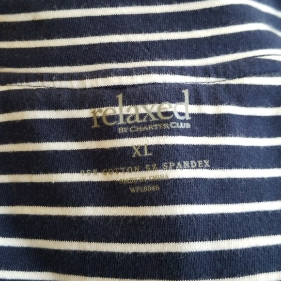 Relaxed by Charter Club Navy blue jacket. Size XL - Picture 5 of 7